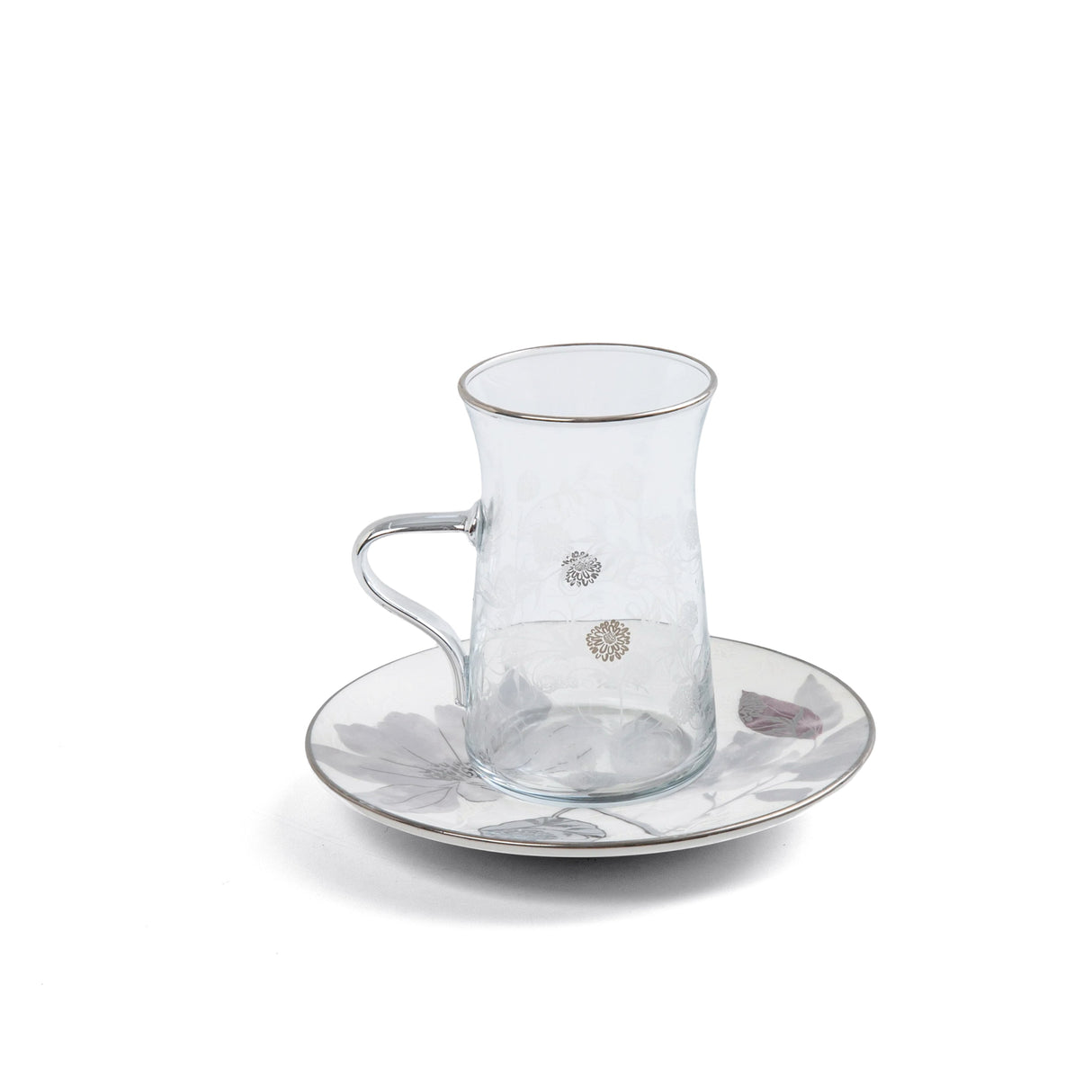 Marisella - Tea Set (19-Pc) - Grey & Silver