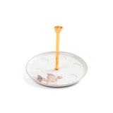 Marisella - Arabic Coffee Cups With Holder - Pink & Gold