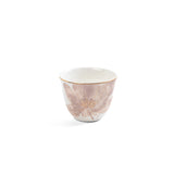Marisella - Arabic Coffee Cups With Holder - Pink & Gold