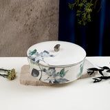 Marisella - Medium Decorative Canister - Blue & Silver