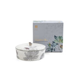 Marisella - Medium Decorative Canister - Grey & Silver