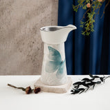 Veloura - Incense Burner - Blue & Silver