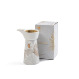 Otantik Porcelain Incense Burner Form Veloura Brown + Gold MS Department Store Oman