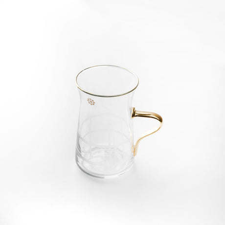 Mirral - Tea Set (19-Pc) - Beige & Gold