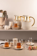 Mirral - Ultimate Brew Deluxe Set (21-Pc)- Beige & Gold