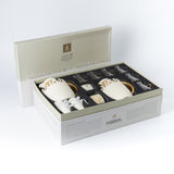 Mirral - Ultimate Brew Deluxe Set (21-Pc)- White & Gold