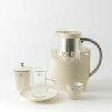 Mirral - Ultimate Brew Deluxe Set (21-Pc)- White & Silver