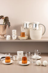 Mirral - Ultimate Brew Deluxe Set (21-Pc)- White & Silver