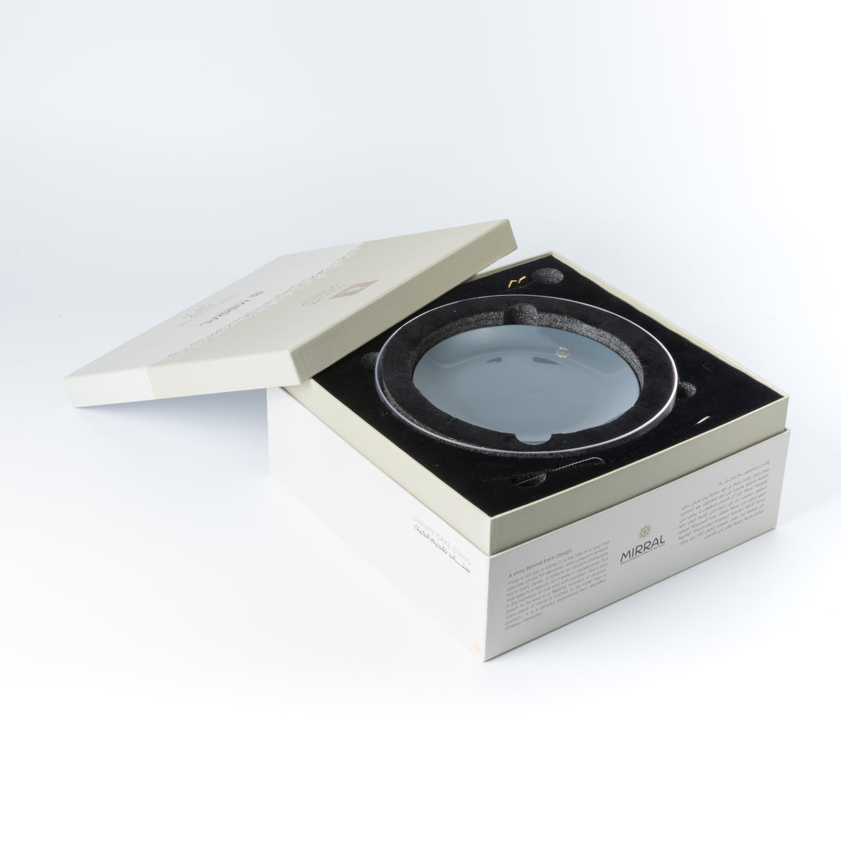 Mirral - Cake Set (9-Pc) - Dark Blue & Silver