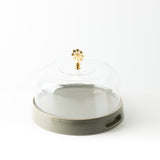 Mirral - Cake Set (9-Pc) - Grey & Gold