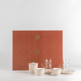 Octara - Tea Set (19-Pc) - Beige & Silver