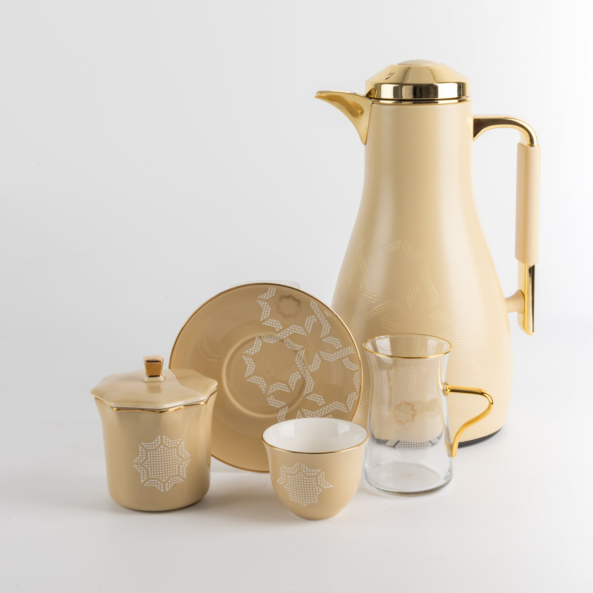 Octara - Ultimate Brew Deluxe Set (21-Pc) - Ivory & Gold