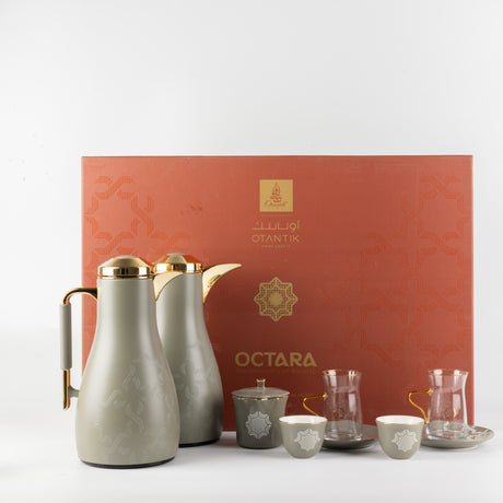 Octara - Ultimate Brew Deluxe Set (21-Pc) - Grey & Gold