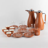 Octara - Ultimate Brew Deluxe Set (21-Pc)- Orange & Silver