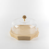Octara - Cake Set (9-Pc) - Ivory & Gold