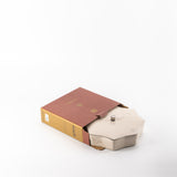 Octara - Large Decorative Canister - Beige & Silver