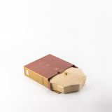 Octara - Large Decorative Canister - Ivory & Gold