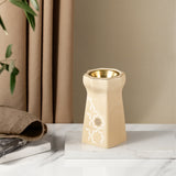 Octara - Incense Burner - Ivory & Gold