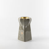 Octara - Incense Burner - Grey & Gold