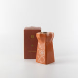 Octara - Incense Burner - Orange & Silver
