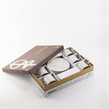 Sidrah - Cappuccino Set (12-Pc) - Midnight Silver