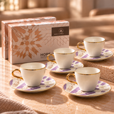 Bundle-  Amal Turkish Coffee Duo (Set of 2)-Purple & Gold