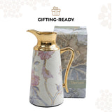 Khuzama - Vacuum Flask / Thermos - Pink & Gold