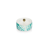 Tolipa - Small Decorative Canister - Green & Gold