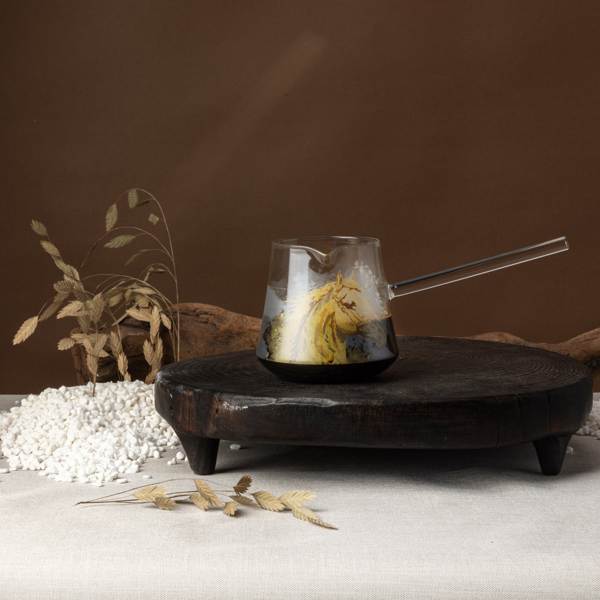 Samra - Glass Turkish Coffee Pot
