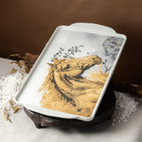 Samra - Porcelain Serving Tray