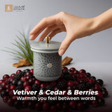 The Wild Cedarberry Set – Grey & Gold