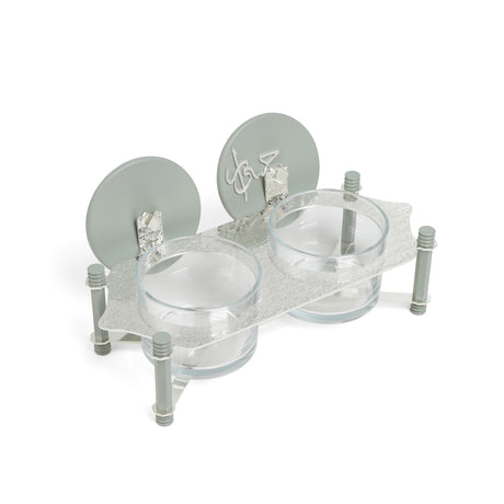 The Elegant Hosting Pair – Mint Green & Silver