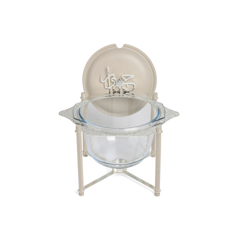 Ultimate Deluxe Hosting Buffet Set – Beige & Silver