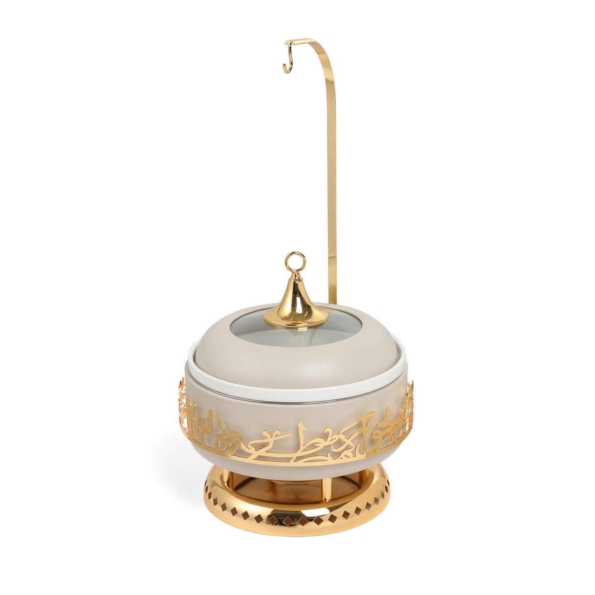 Jiwar - 4 Liters Chafer - Beige & Gold