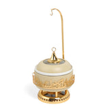 Jiwar - 4 Liters Chafer - Ivory & Gold