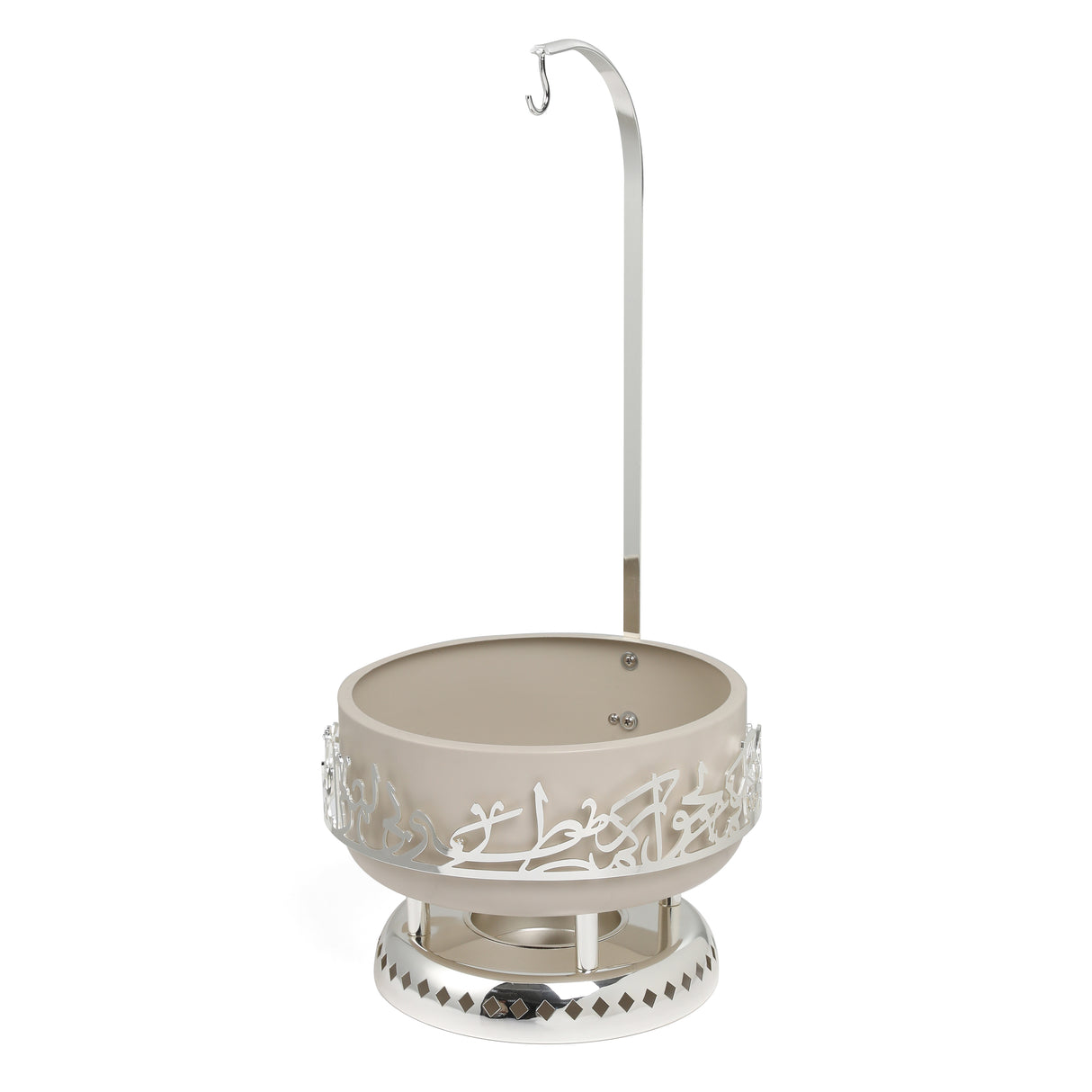 Jiwar - 4 Liters Chafer - Beige & Silver