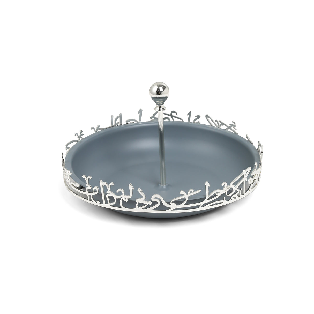 The Elevated Large Serving Set – Haze Blue & Silver