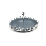 The Elevated Large Serving Set – Haze Blue & Silver