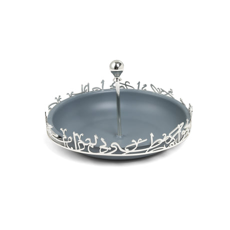 The Elevated Large Serving Set – Haze Blue & Silver