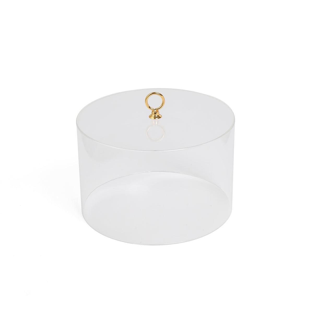 Jiwar - Small Sleek Plate Stand - Gold