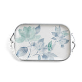 Marisella - Serving Tray - Blue & Silver