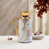 Khuzama - Vacuum Flask / Thermos - Pink & Gold