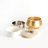 Nourhan -  4 Liters Chafer - Gold & Beige