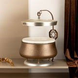 Nourhan -  6 Liters Chafer - Bronze & Silver