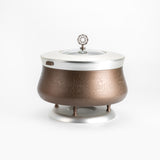 Nourhan -  6 Liters Chafer - Bronze & Silver