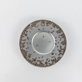 Nourhan - Cappuccino Set (12-Pc) - Bronze & Silver