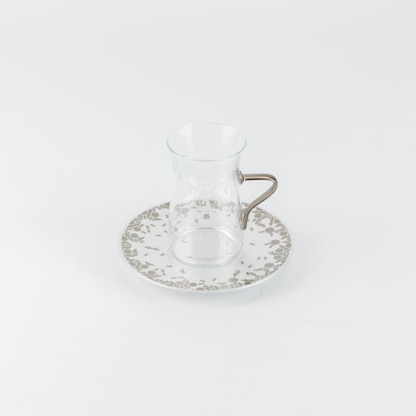 Nourhan -  Tea Set (19-Pc) - Silver