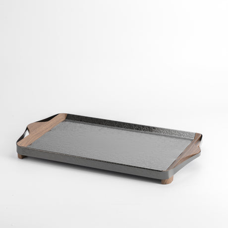 Nourhan- Serving Tray - Back walnut