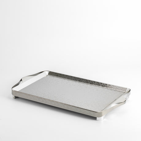Nourhan- Serving Tray - silver