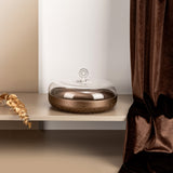 Nourhan - Large Canister - Bronze & Silver